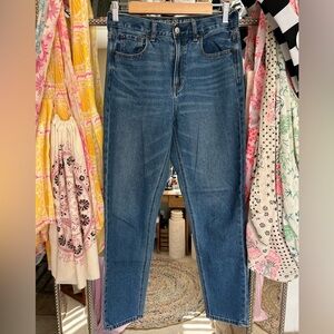 American Eagle Outfitters Medium Wash Mom Jeans